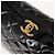 CHANEL Matelasse Shoulder Bag Patent leather Black Gold CC - vista 18