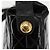 CHANEL Matelasse Shoulder Bag Patent leather Black Gold CC - vista 9