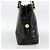 CHANEL Chain Tote Bag Patent Leather Black Gold CC - vista 3