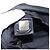 FENDI Mamma Baguette Shoulder Bag Cotton Jersey Black Silver - vista 17