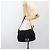 FENDI Mamma Baguette Shoulder Bag Cotton Jersey Black Silver - vista 22