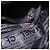 CHANEL Choco Bar Hand Bag Nylon Black Silver CC - view 10