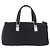 CHANEL Choco Bar Hand Bag Nylon Black Silver CC - view 2