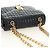 Céline CELINE Chain Shoulder Bag Leather Black Gold - vista 6