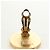 CHANEL Earring metal Gold Tone CC - vista 5