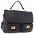 Miu Miu Shoulder Bag Leather 2way Black Gold