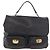 Miu Miu Shoulder Bag Leather 2way Black Gold - vista 13