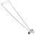 LOUIS VUITTON Necklace metal Silver M00317 LV - vista 2