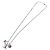 LOUIS VUITTON Necklace metal Silver M00317 LV - vista 8