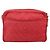 CHANEL Chain Shoulder Bag Canvas Red Gold CC - vista 2