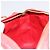 CHANEL Chain Shoulder Bag Canvas Red Gold CC - vista 21
