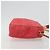 CHANEL Chain Shoulder Bag Canvas Red Gold CC - vista 3