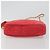 CHANEL Chain Shoulder Bag Canvas Red Gold CC - vista 5