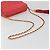 CHANEL Chain Shoulder Bag Canvas Red Gold CC - vista 7