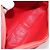 CHANEL Chain Shoulder Bag Canvas Red Gold CC - vista 9
