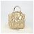 PRADA Handtasche Leder 2-Wege Goldfarben Gold - Ansicht 12