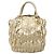 PRADA Handtasche Leder 2-Wege Goldfarben Gold - Ansicht 13