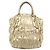 PRADA Handtasche Leder 2-Wege Goldfarben Gold - Ansicht 2