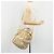 PRADA Handtasche Leder 2-Wege Goldfarben Gold - Ansicht 26