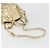 PRADA Handtasche Leder 2-Wege Goldfarben Gold - Ansicht 9