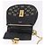 Chloé Chloe Drew Chain Shoulder Bag Leather Black Gold - vista 10