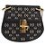Chloé Chloe Drew Chain Shoulder Bag Leather Black Gold - vista 13