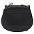 Chloé Chloe Drew Chain Shoulder Bag Leather Black Gold - vista 2
