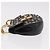 Chloé Chloe Drew Chain Shoulder Bag Leather Black Gold - vista 4