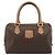 Céline CELINE Macadam Canvas Hand Bag PVC Leather 2way Brown Gold - vista 2