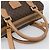 Céline CELINE Macadam Canvas Hand Bag PVC Leather 2way Brown Gold - vista 7
