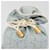 Céline CELINE C Macadam Canvas Pouch Light Blue - vista 12