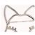 Broche CHANEL métal ton argenté CC - vue 15