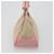 PRADA Hand Bag Canvas Beige Silver - vista 3