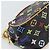 LOUIS VUITTON Monogram Multicolor Marilyn Bag Black M40207 LV - vista 17