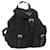 PRADA Backpack Nylon Black Silver