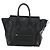 Céline CELINE Luggage Mini Hand Bag Leather Black Silver - Ansicht 2