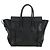 Céline CELINE Luggage Mini Hand Bag Leather Black Silver - Ansicht 3