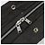 Hermès HERMES Her Line PM Hand Bag Canvas Gray Silver - vista 15