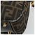 FENDI Zucca Canvas Hand Bag 2way Black Brown - vista 12