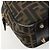 FENDI Zucca Canvas Hand Bag 2way Black Brown - vista 13