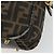 FENDI Zucca Canvas Hand Bag 2way Black Brown - vista 14