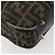 FENDI Zucca Canvas Hand Bag 2way Black Brown - vista 15
