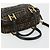 FENDI Zucca Canvas Hand Bag 2way Black Brown - vista 7