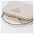 PRADA Hand Bag Leather 2way White Gold - vista 6
