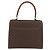 Céline CELINE Macadam Canvas Hand Bag PVC Leather Brown Gold - vista 2
