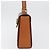 Céline CELINE Macadam Canvas Hand Bag PVC Leather Brown Gold - vista 3