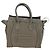 Céline CELINE Luggage Mini Shopper Hand Bag Leather Gray Silver - vista 13