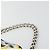 PRADA Chain Shoulder Bag Leather Black Yellow - vista 14