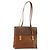 LOEWE Velazquez Shoulder Bag Leather Brown Gold