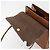 LOEWE Velazquez Shoulder Bag Leather Brown Gold - vista 10